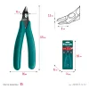 KRAFTOOL Slim, 125 мм, прецизионные бокорезы (220017-4-12)