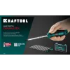 KRAFTOOL Double 20, 20 шт, набор: отвертка с переставными стержнями (25817)