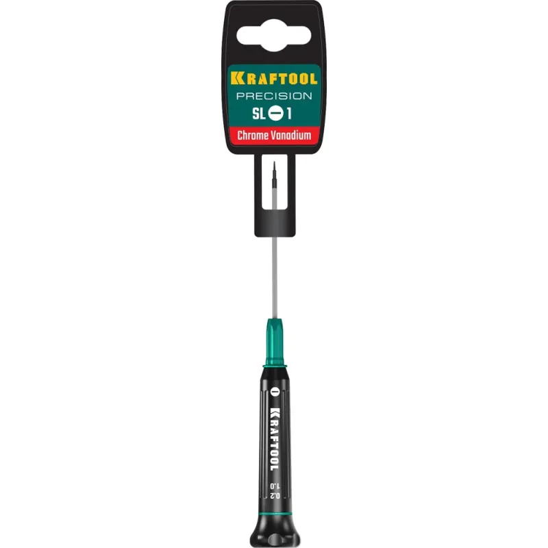 KRAFTOOL Precision SL1.0, отвертка для точных работ (25681-1.0)