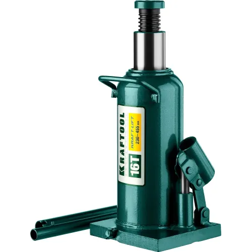 KRAFTOOL KRAFT-LIFT, 16 т, 230 - 460 мм, бутылочный гидравлический домкрат (43462-16)