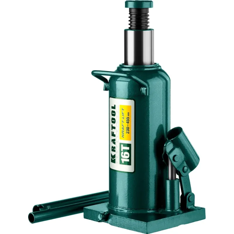 KRAFTOOL KRAFT-LIFT, 16 т, 230 - 460 мм, бутылочный гидравлический домкрат (43462-16)