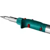 KRAFTOOL SolderGas, 120 K, 30 - 120 Вт, 1300°С, горелка, фен, пьезоподжиг, набор 10 в 1, газовый паяльник (55503-H10)