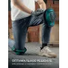 KRAFTOOL SOLID гелевая вставка, объёмная противоскользящая накладка, наколенники защитные (11517)