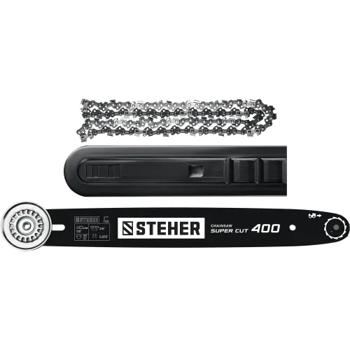 STEHER 2400 Вт, 40 см шина, электрическая цепная пила (ES-2440)