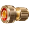GRINDA BC-34A, 3/4″ с автостопом, из латуни, для шланга, быстросъёмный соединитель, PROLine (8-426130)