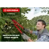 GRINDA R-390, 390 мм, закаленные лезвия, стальные рукоятки, малый плоскостной сучкорез (8-424108)