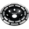 STAYER Double, d 125 мм, двухрядная алмазная шлифовальная чашка (33381-125)