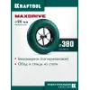 KRAFTOOL MAXDrive на спицевом диске, 4.80/4.00-8 х 380 мм, для тачек (арт. 39860, 39862), подшипник - 20 мм, колесо полиуретановое для тачек (39869)