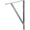 STAYER 500 х 330 х 30 х 4 мм, оцинкованный, усиленный уголок-кронштейн (37424-5)