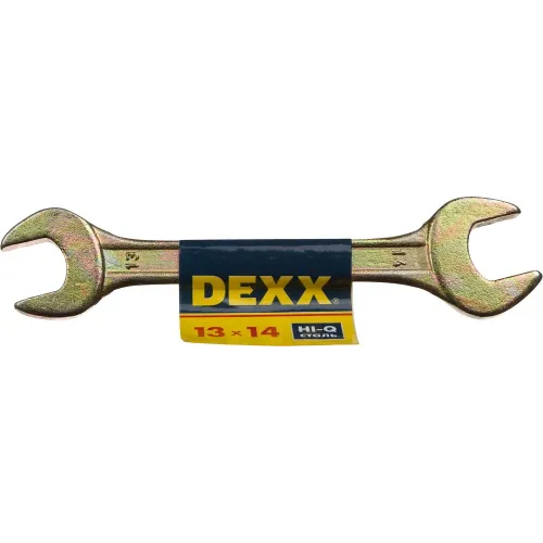 DEXX 13 x 14 мм, рожковый гаечный ключ (27018-13-14)