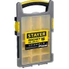 STAYER ROCKET-15, 280 x 320 x 50 мм, (11″), пластиковый органайзер с 15 съемными лотками (2-38031)