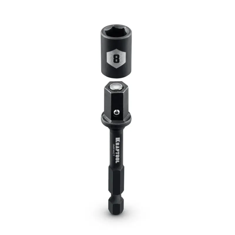 KRAFTOOL CLEAN “Nut driver”, 8 мм, бита с торцовой головкой (26371-08)