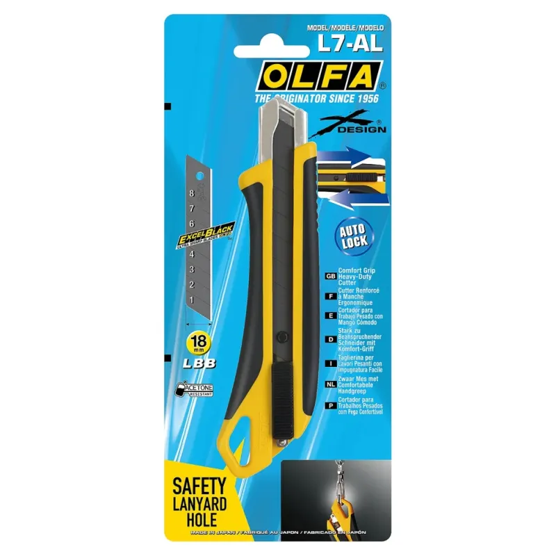 OLFA Autolock 18 мм, Нож (OL-L7-AL)