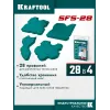 KRAFTOOL SFS-28 набор специальных шпателей для формирования швов герметика (10121-H4)