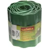GRINDA 20 см х 9 м, зеленая, полиэтилен низкого давления, бордюрная лента (422245-20)