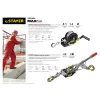 STAYER MAXPull, 1 т, 1.8 м, ручная рычажная лебедка (4310-1)