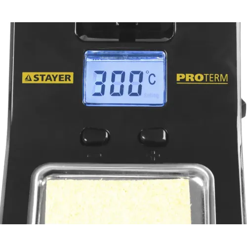 STAYER SP-50, 48 Вт, 160 - 520°C, цифровая паяльная станция, Professional (55370)