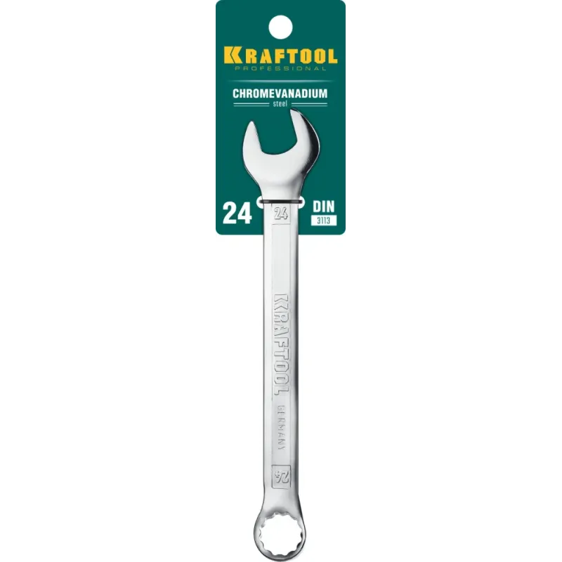KRAFTOOL 24 мм, комбинированный гаечный ключ (27079-24)
