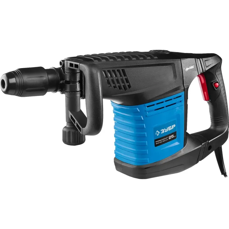 ЗУБР 25 Дж, 1500 Вт, АВТ, отбойный молоток SDS-Max, Профессионал (ЗММ-25-1500 ЭВК)