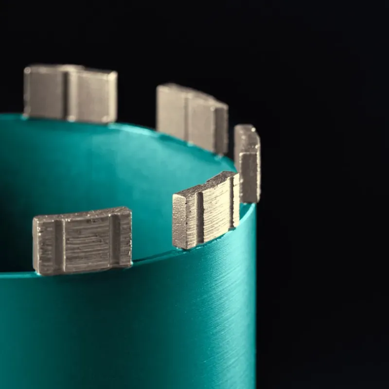KRAFTOOL DIAMOND 122 мм (450 мм, 1 1/4″, лазерная сварка, сухое сверление с микроударом), алмазная коронка по железобетону (29825-122)