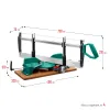 KRAFTOOL Alligator 3D, 600 мм, стусло прецизионное поворотно-наклонное (15451-600)