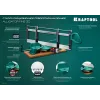 KRAFTOOL Alligator 3D, 600 мм, стусло прецизионное поворотно-наклонное (15451-600)