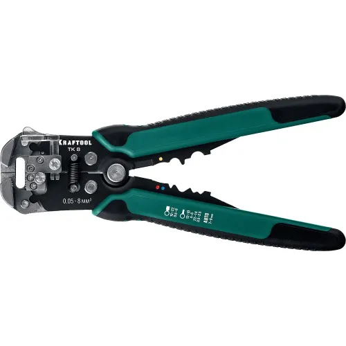 KRAFTOOL TK-8, 0.05 - 8 мм2, автоматический стриппер (22637)