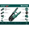 KRAFTOOL RJ-Pro, (RJ45, RJ11,RJ12), храповый механизм, универсальный кримпер (22698)
