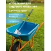 GRINDA GP-21, ударопрочный пластиковый кузов, 110 л, 180 кг, одноколесная, пневматическое колесо, тачка садовая PROLine (422408)