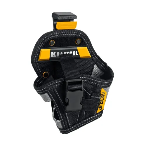 KRAFTOOL KH-5C кобура для шуруповерта с быстросъёмным креплением FastClip, компактная (38770)