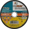 ЛУГА 150 x 2.0 x 22.2 мм, для УШМ, круг отрезной по металлу (3612-150-2.0)