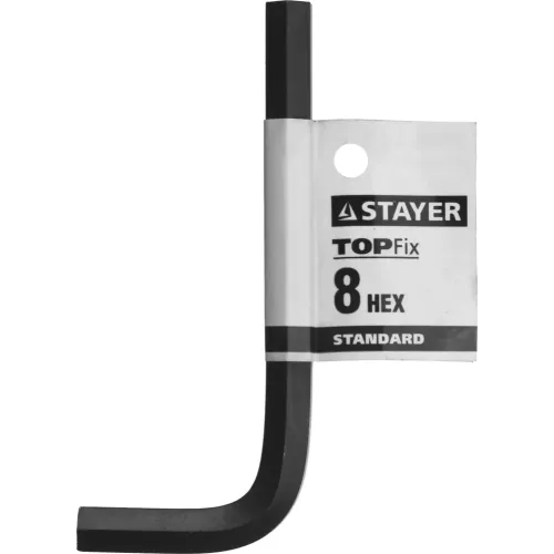 STAYER 8 мм, шестигранный ключ (27405-8)