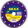 DEXX Multi Universal, 180 мм, (22.2 мм, 7 х 2.3 мм), сегментированный алмазный диск (36702-180)
