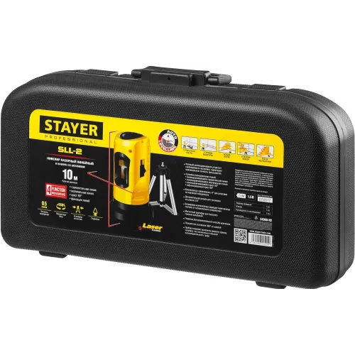 STAYER 10 м, лазерный нивелир, Professional (34960-H2)