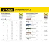 STAYER Color-FIX, 3.2 х 8 мм, синий насыщенный, 50 шт, алюминиевые заклепки, Professional (3125-32-5005)