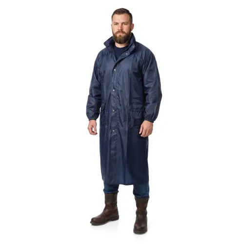 STAYER ProTect р.52-54, синий, на молнии, плащ-дождевик (11612-52)