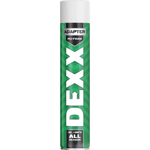 DEXX ADAPTER, 750 мл, адаптерная, выход до 25 л, монтажная пена (41123)