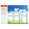 GRINDA АР ДЕКО, 210 х 36 см, разборная, стальная, декоративная шпалера (422257)