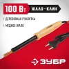 ЗУБР 100 Вт, клин, электропаяльник с деревянной рукояткой (55405-100)
