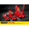 STAYER F-35 RED FORCE, 3.5 т, 145 - 500 мм, подкатной домкрат с быстрым и высоким подъемом для СТО, Professional (43155-3.5)