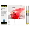 STAYER 2.4 х 15 м, 9 мкм ПВД, защитная пленка-маскер с клейкой лентой (12255-240-15)