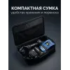 ЗУБР 20 В, d125 мм, 1 АКБ LMS (4 А·ч), бесщеточная УШМ, сумка, Профессионал (AB-125-1000-41)