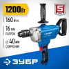 ЗУБР 1200 Вт, 16 мм, дрель-миксер, Профессионал (ЗДМ-1200 РММ2)