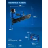 ЗУБР SN21-90, пневматический нейлер для реечных гвоздей ЗУБР SN21 (50-90 мм) Профессионал (31931)