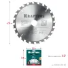 KRAFTOOL Fast, 210 х 30 мм, 24Т, пильный диск по дереву (36950-210-30)