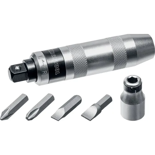 KRAFTOOL ID-6, 6 предм., ударно-поворотная отвертка (25555)