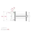 KRAFTOOL 175 мм, столярные быстрозажимные тиски (32719-175)
