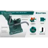 KRAFTOOL 12 E, острый гиб, на подшипнике, ручной станок для гибки арматуры (23303)