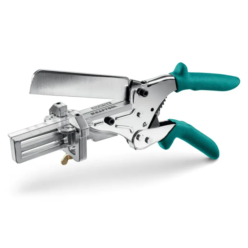 KRAFTOOL PELIKAN 120 до 120 мм, Удлиненные угловые ножницы для пластмассовых и резиновых профилей (23370)