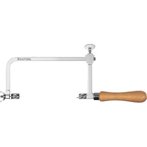 KRAFTOOL 130 х 75 мм, лобзик ювелирный с регулируемой длиной полотна (15265)